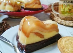 Foto resep Pudding Marie Khong Guan