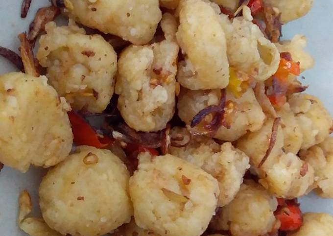 Resep Tahu krispi cabe garem oleh Rahma - Cookpad