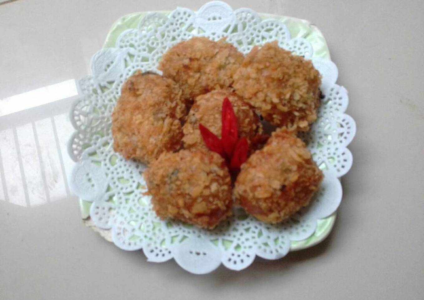 Perkedel simpel spesial