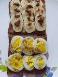 Egg and Banana Toast - Breakfast - Healthy