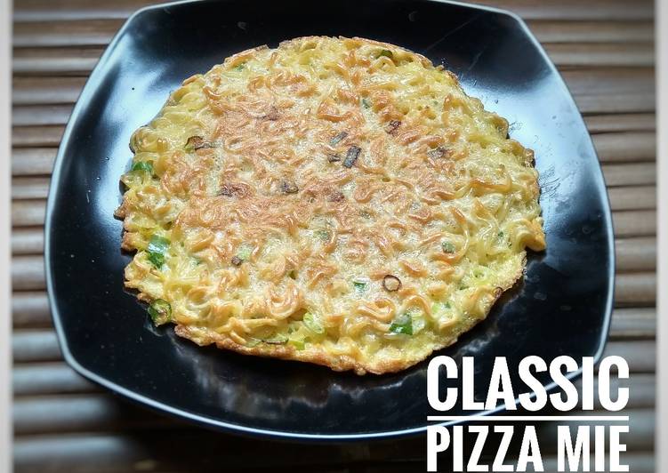 Cara Campuran LezatClassic Pizza Mie