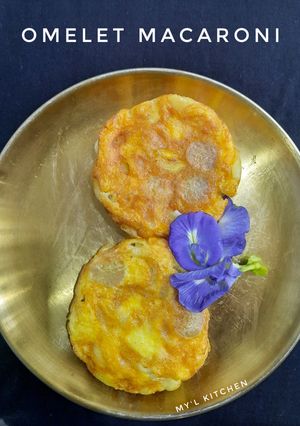 Foto resep Omelet Macaroni