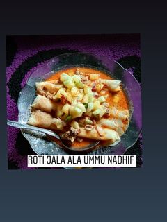Foto resep Roti jala kuah kari