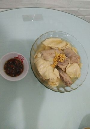 Foto resep Ayam Kembang Tahu Kuah