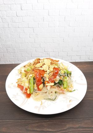 Foto resep Tumis Bihun Jagung (+Sayur&Telur)