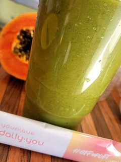 Una foto de Smoothie verde