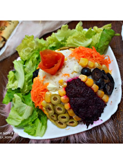 صورة لوصفة سلاطة مشكلة ماسيدوان 🥗🍚🥗: