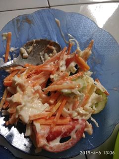 Foto resep Salad hokben dadakan