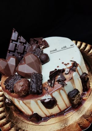 صورة لوصفة كيكة شوكولاطة الفاخرة