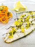 Filetti di Sgombro al forno con Timo e Limone