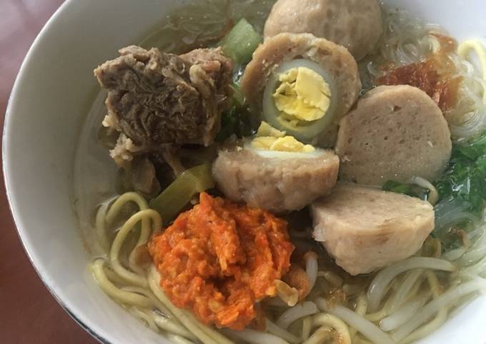 Resep Bakso Kenyal Sapi Ayam Oleh Ardhya Meiza Cookpad