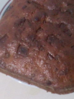 Una foto de Pastel de banano y chocolate