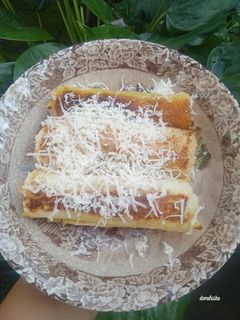 Foto resep Roti Tawar Gulung Pisang Coklat