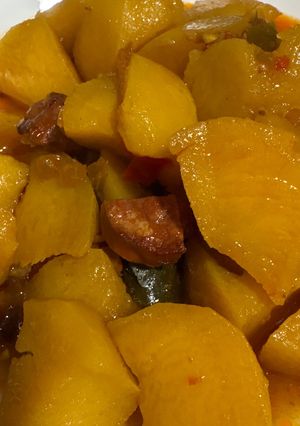 Una foto de Patatas a la riojana. Olla GM