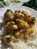 Udang Goreng Saus Mentai