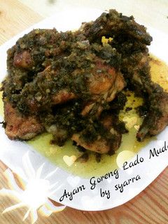 Foto resep Ayam Goreng Lado Mudo (Cabe Hijau)