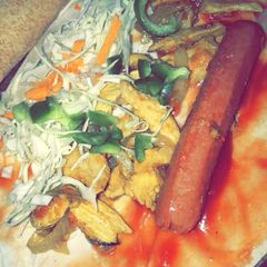 A picture of Chicken shawarma 🤤.