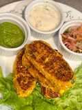 Gluten Free Veg Seekh Kebab With Jowar & Sattu Flour Tortilla (Indian Style)