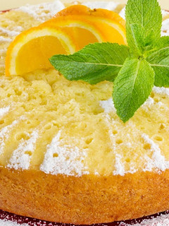 Una foto de Torta húmeda de naranja