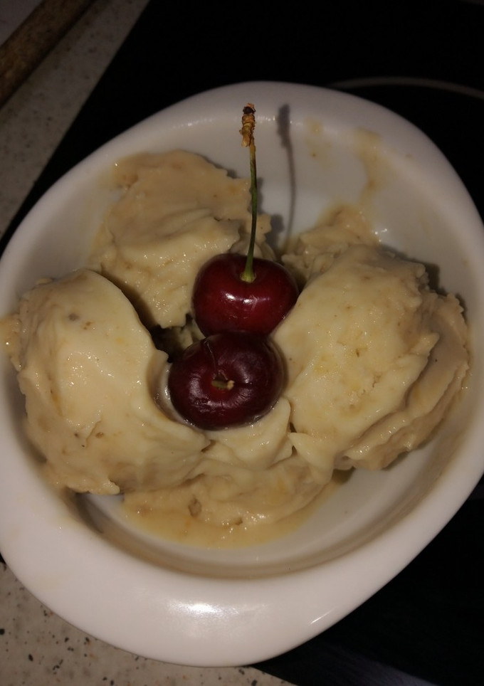 Una foto de Helado rápido de plátano