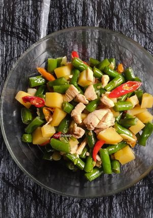 Foto resep Tumis buncis kentang