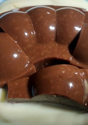 Foto resep Puding brownies coklat