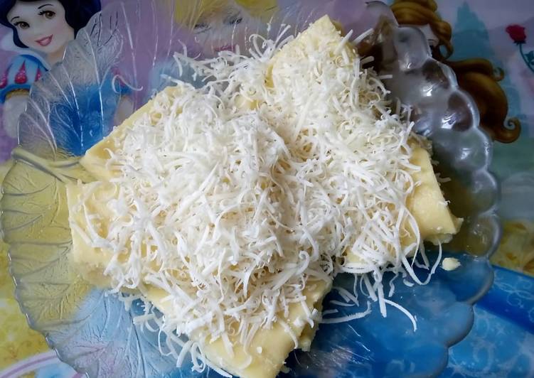 Bagaimana Memasak Puding jagung keju Cepat