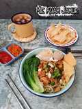 Mie Ayam Jamur + (pangsit rebus)