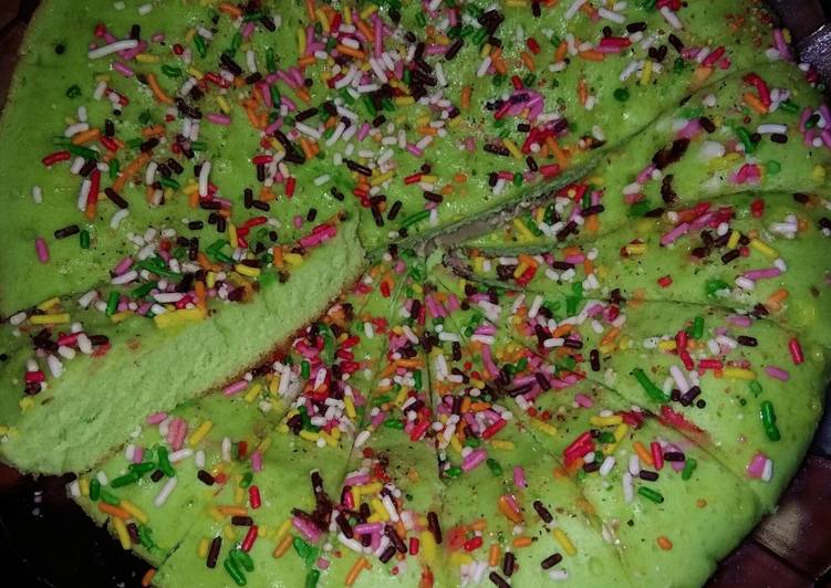 Bolu pandan magic com lembut π