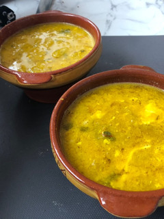 Una foto de Sopa de escarola
