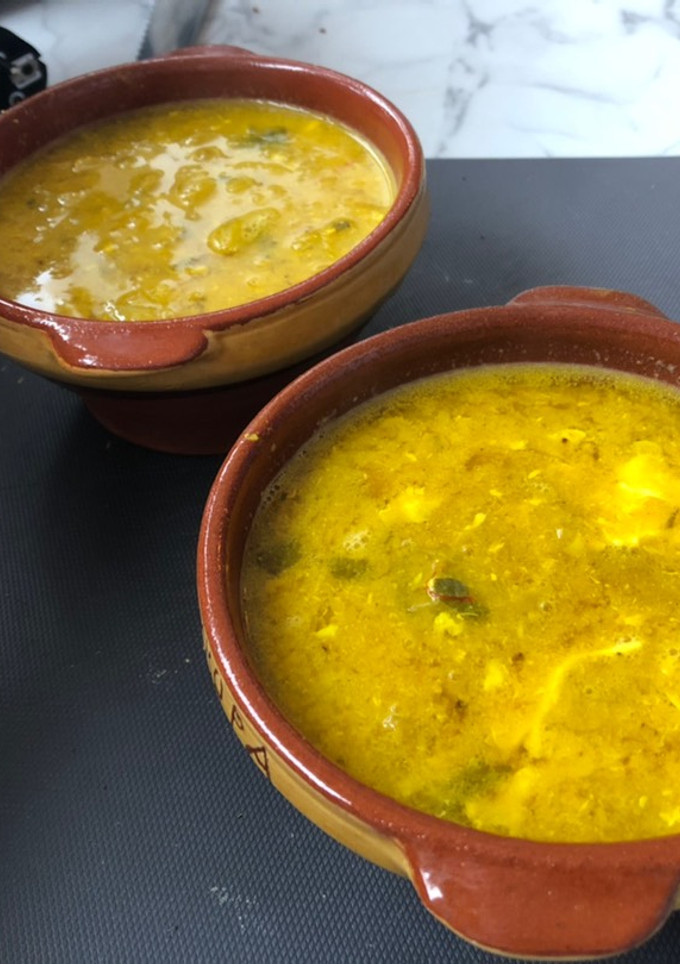 Una foto de Sopa de escarola