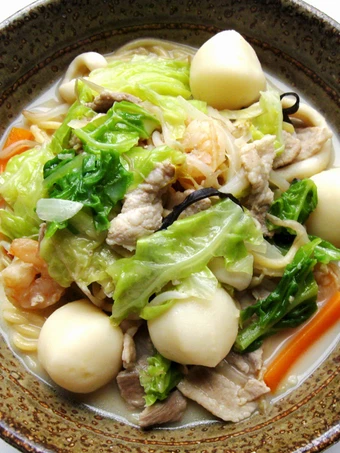 Easy Way Prepare ‘Champon’ Spaghetti Soup the So Delicious Can spoil the tongue