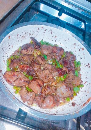 صورة لوصفة كبده فراخ 😋