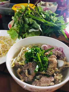 Hình của món Phở bò.