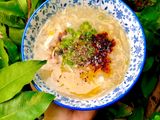 Soup bắp - gà xé