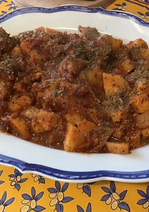 Une photo de Panais aux tomates et épices