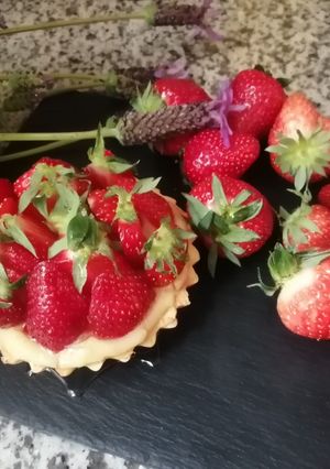 Une photo de Tartelettes fraise de carpentras