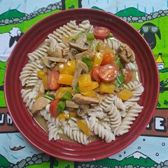 A picture of Tom Yum Pasta.