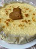 Cheesecake amb galetes dinosaure