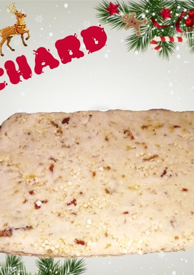 Una foto de Turrón blanco fit