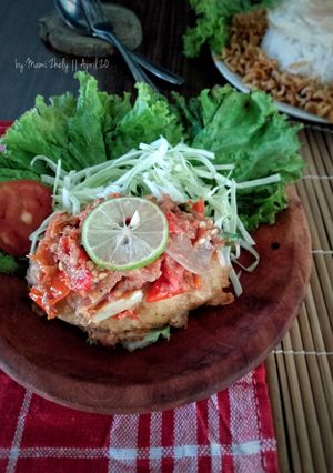 Foto resep Ayam Geprek Sambal Setan