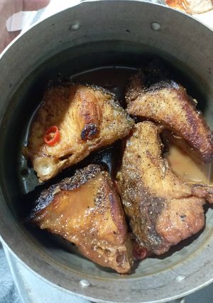 Hình của món Cá kho mắm ớt.