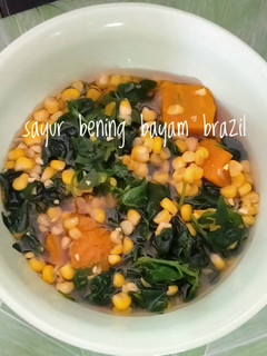 Foto resep Sayur Bening Bayam Brazil