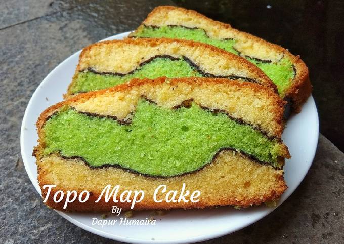 Resep Topo Map Cake Oleh Diyan Dapur Humaira Cookpad