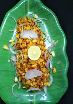 A picture of Chatpata corn.