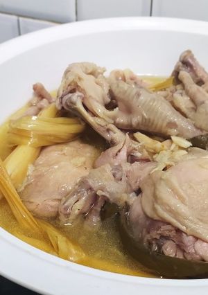 Foto resep Ayam Pop Gurih Lezat