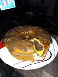 Torta de mburucuya con chocolate