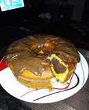 Torta de mburucuya con chocolate