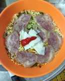 Mỳ chân giò muối