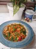 Oseng - oseng wortel, buncis, telur